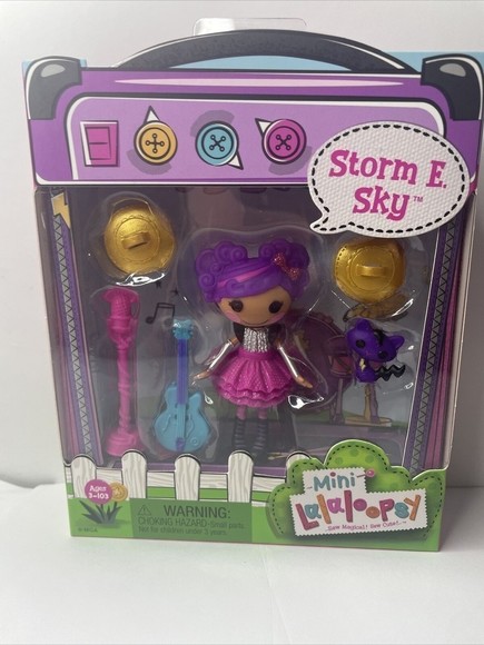 Mini Lalaloopsy Storm E. Sky 3" Figure w/Pet and Accessories NEW Ages 3+ - Picture 2 of 9